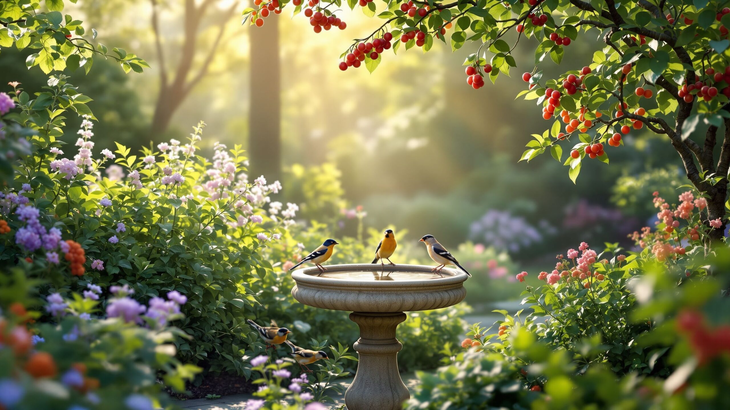 How to Attract Birds to Your Garden Naturally